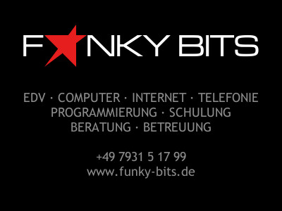 Sinsheim - EDV Computer Webdesign Software Hardware Beratung Programmierung Alternativen Homepage WebSite Funky Bits